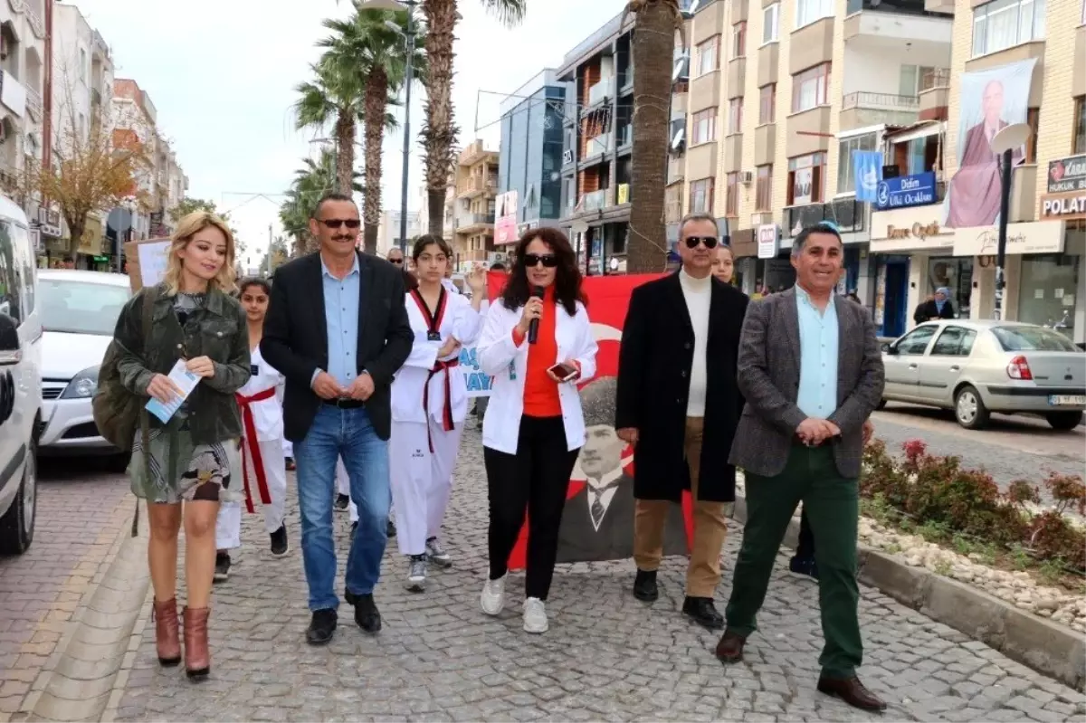 Didim\'de \'Sağlıklı Yaşam, Engelsiz Hayat\' eyürüyüşü düzenlendi