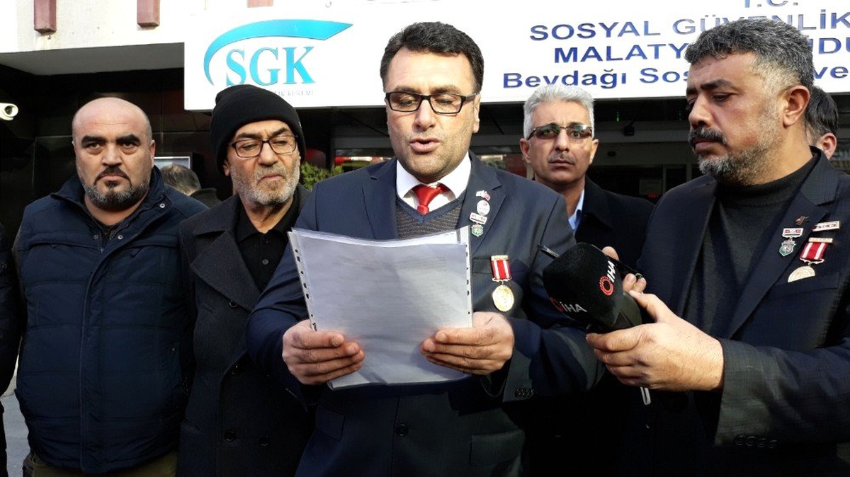 Gazilerin emekli maaşının kesilmesine tepki