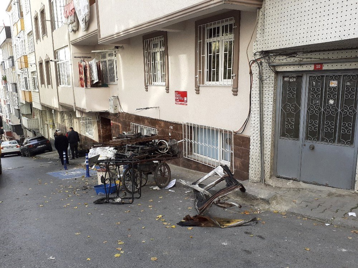 Gaziosmanpaşa\'da yangında kundaklama şüphesi