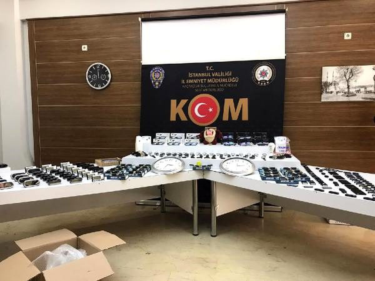 Gizli kamera satıcılarına operasyon