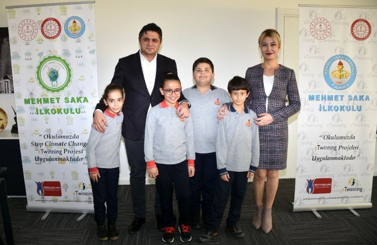 İklim değişikliğine dikkat çekip Başkan Acar ile röportaj yaptılar