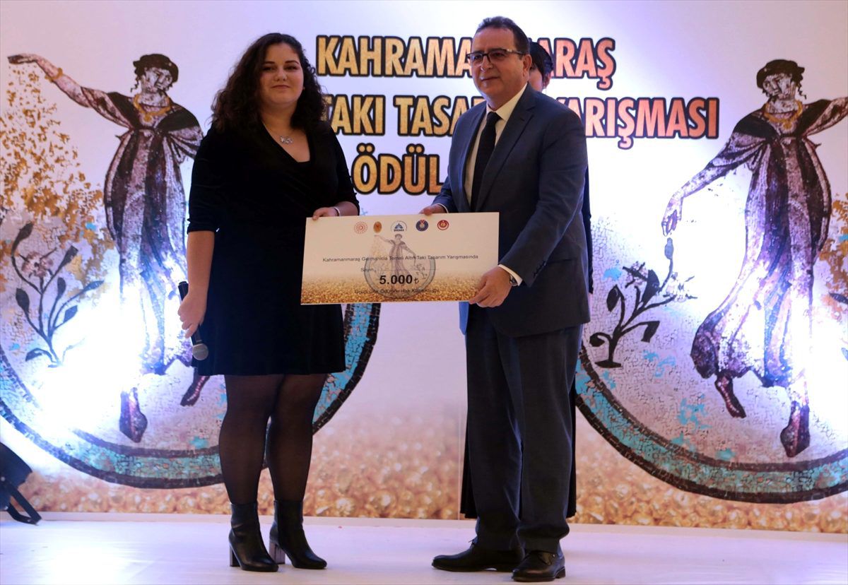 Kahramanmaraş\'ta "Germenicia" temalı takı tasarım yarışmasının ödül töreni