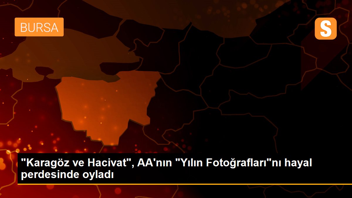 "Karagöz ve Hacivat", AA\'nın "Yılın Fotoğrafları"nı hayal perdesinde oyladı