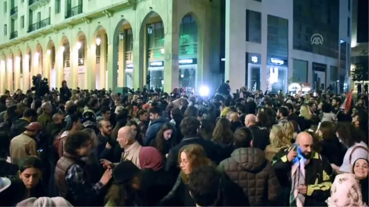 Lübnan\'da Diyab\'ın hükümeti kurmakla görevlendirilmesi protesto edildi