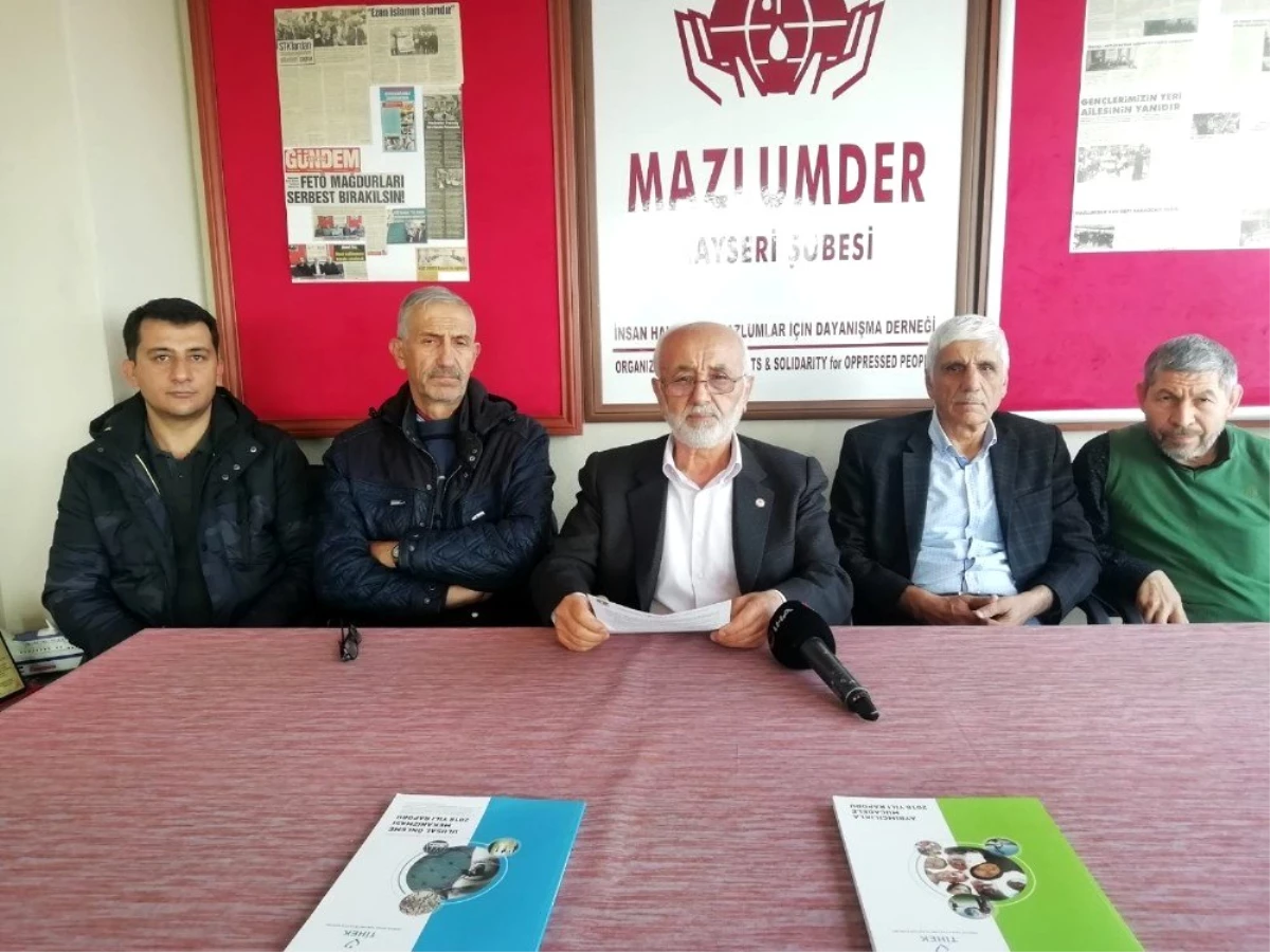 MAZLUMDER Kayseri Şube Başkanı Ahmet Taş: "Yeni güvenlik soruşturması teklifinde, kişilerin...