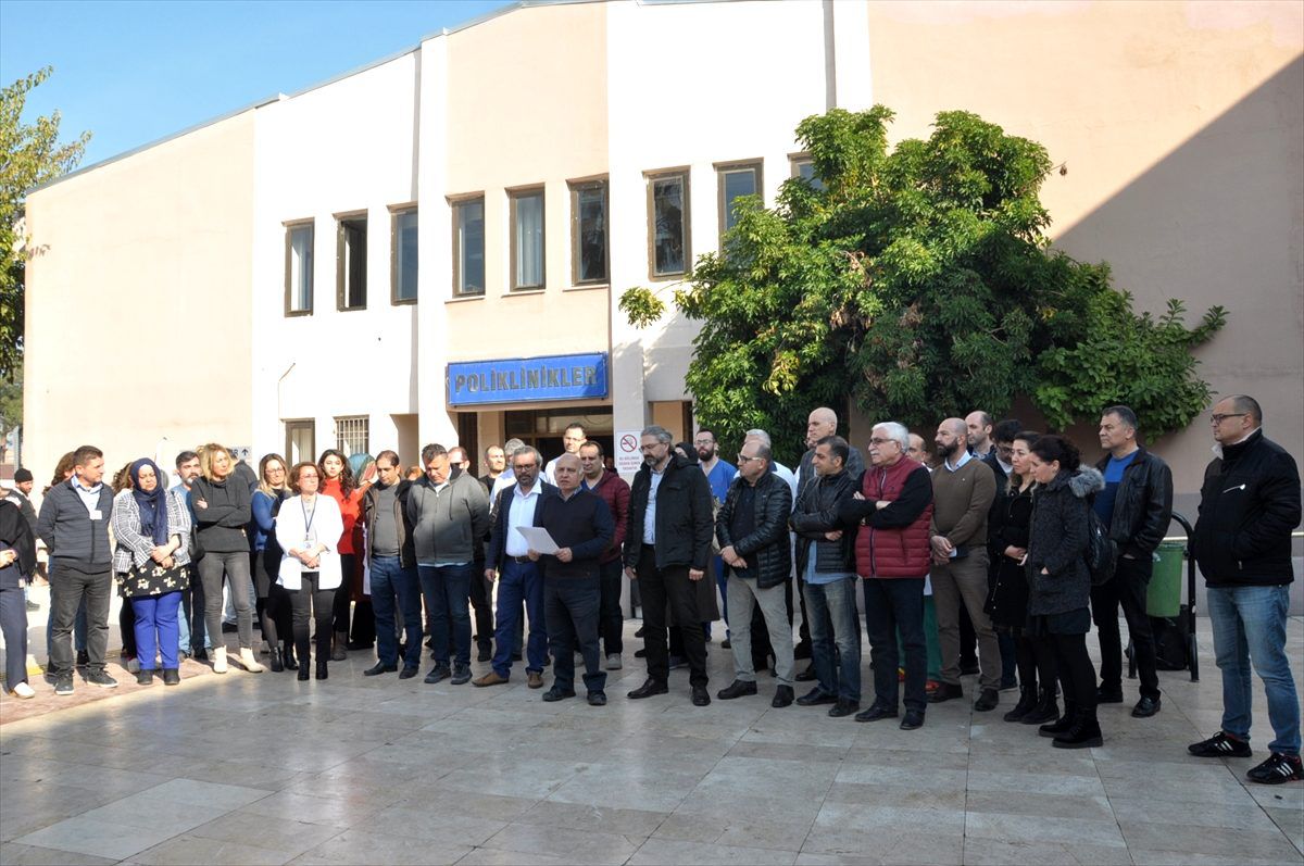Mersin Tabip Odası, sağlık çalışanlarına şiddeti kınadı