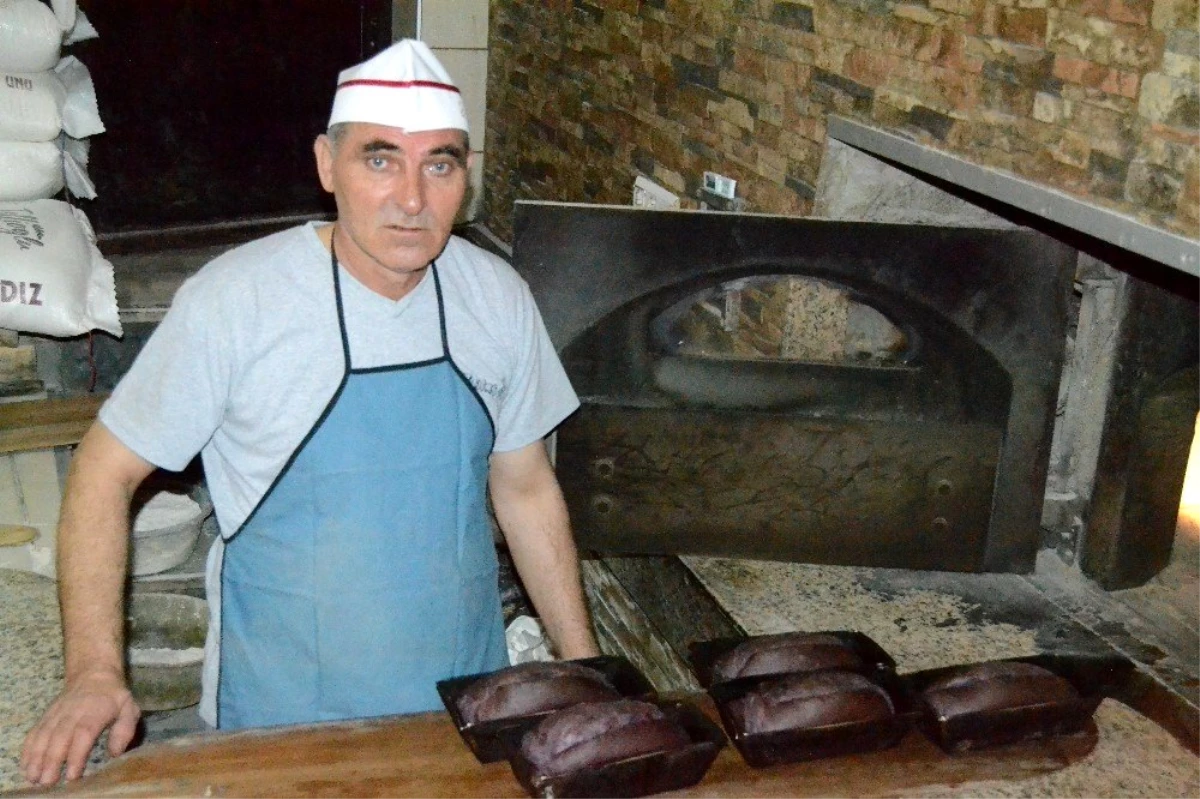 Mor ekmek Edirne\'de de üretilmeye başlandı