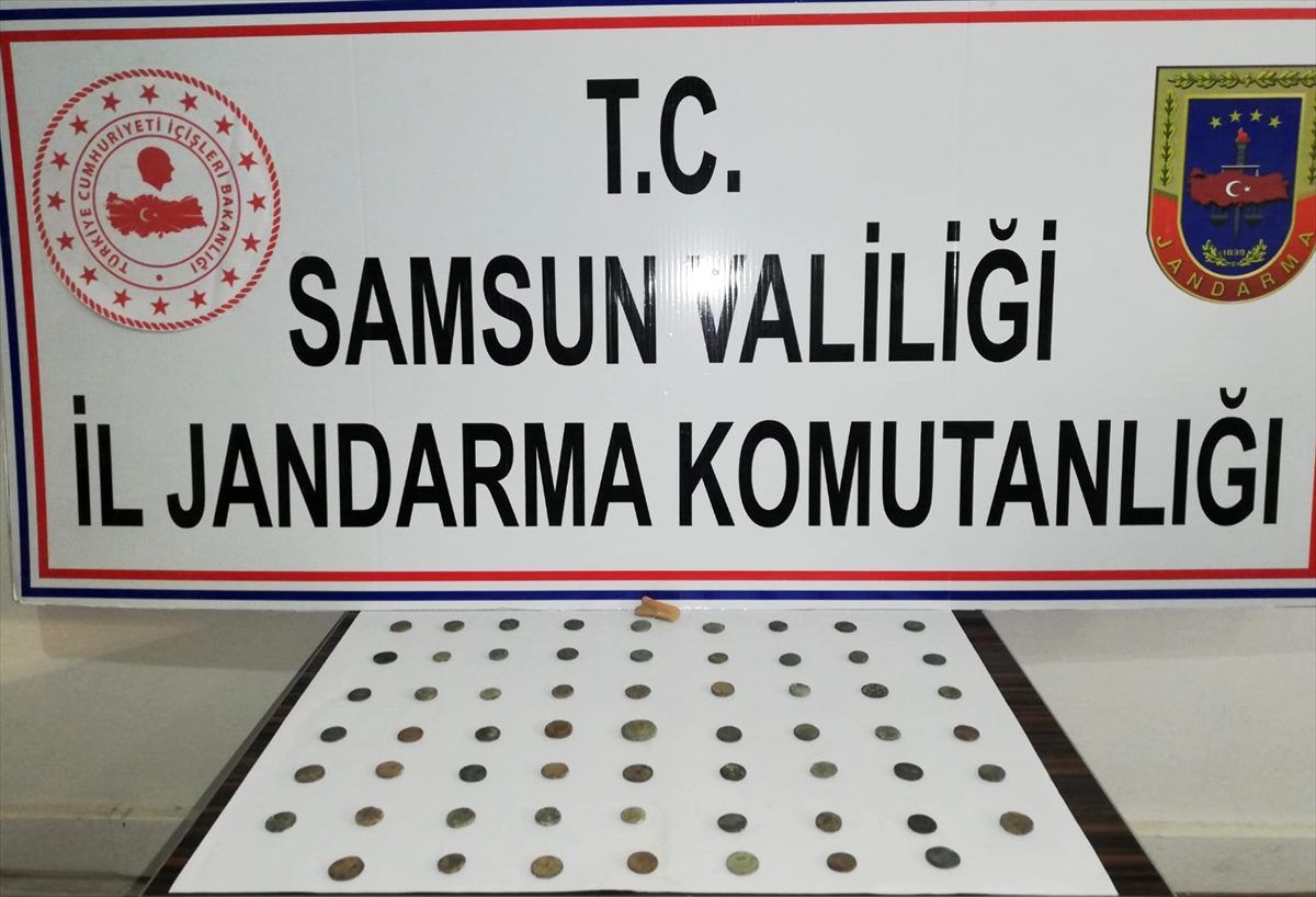 Samsun\'da tarihi değeri olduğu değerlendirilen sikkeler bulundu