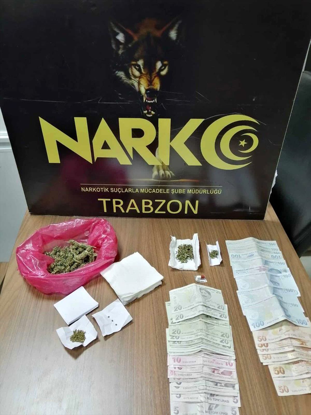 Trabzon\'da uyuşturucu ticareti iddiasıyla bir kişi yakalandı
