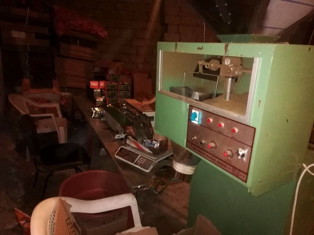 Van\'da 960 kilo kaçak çay ele geçirildi