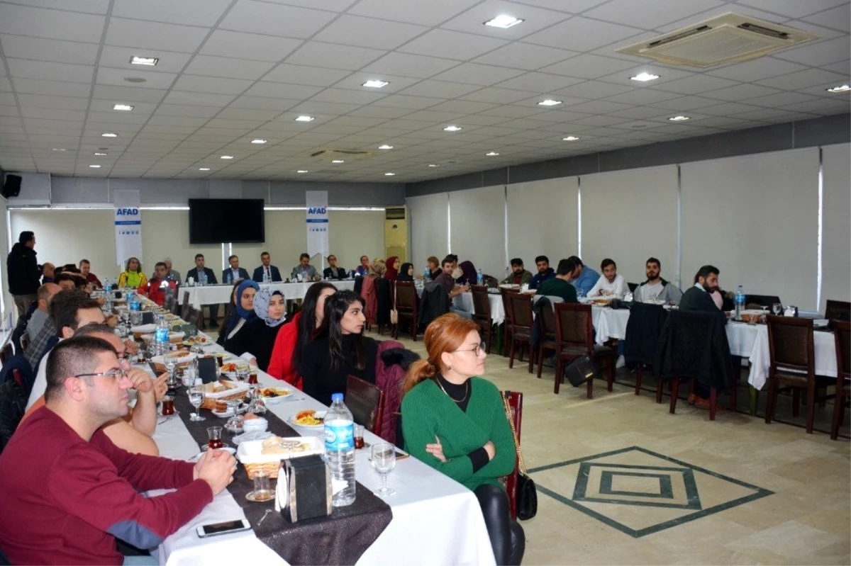 "AFAD Gönüllülük Projesi" bilgilendirme toplantısı