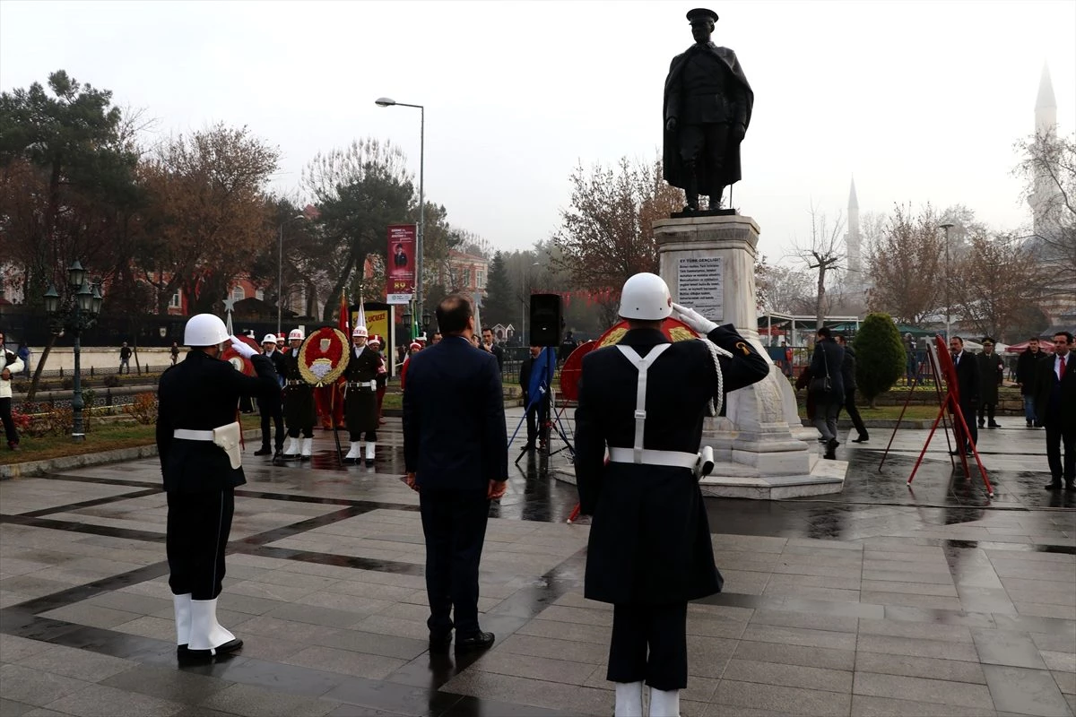 Atatürk\'ün Edirne\'ye gelişinin 89. yıl dönümü kutlandı