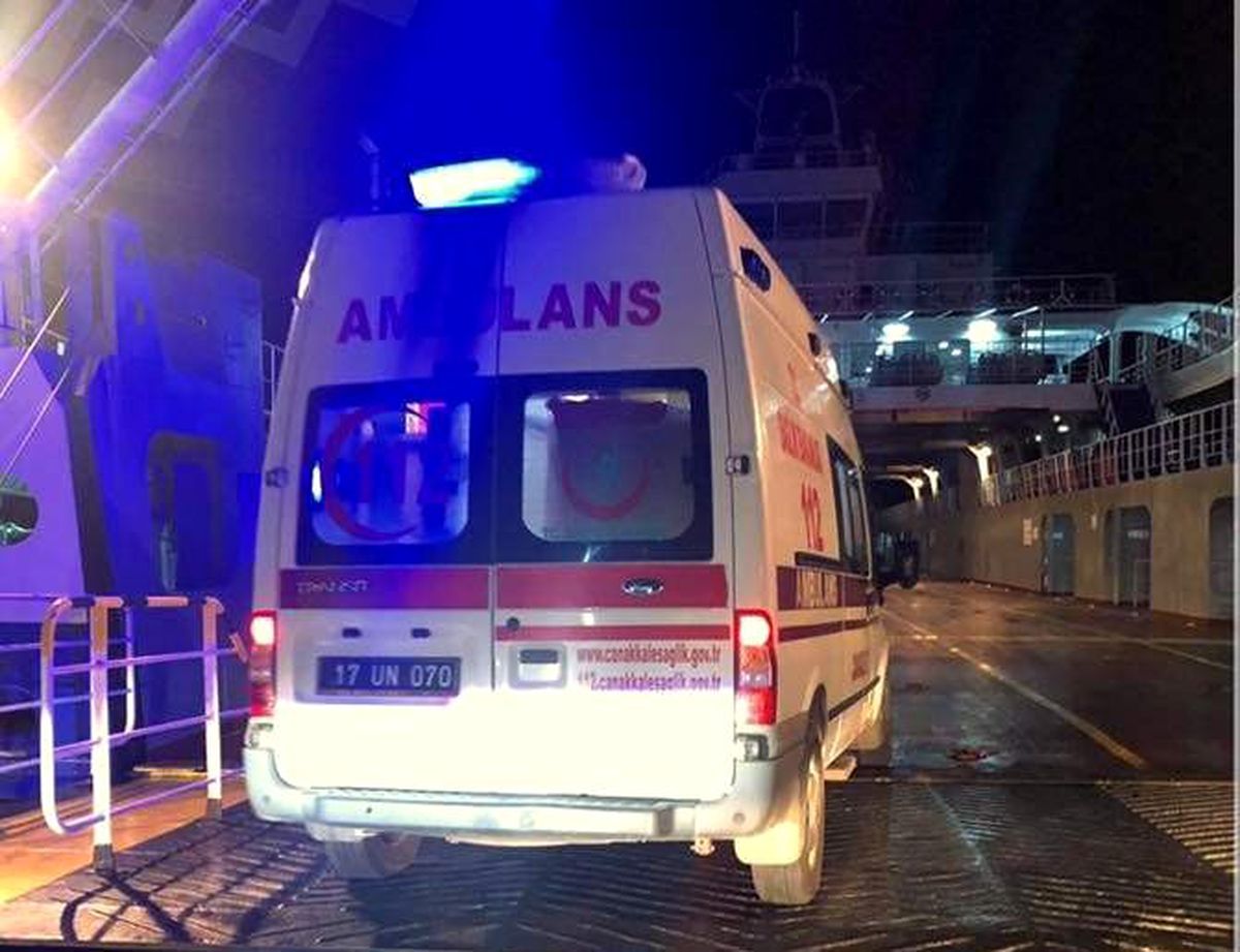 Feribot can kurtardı