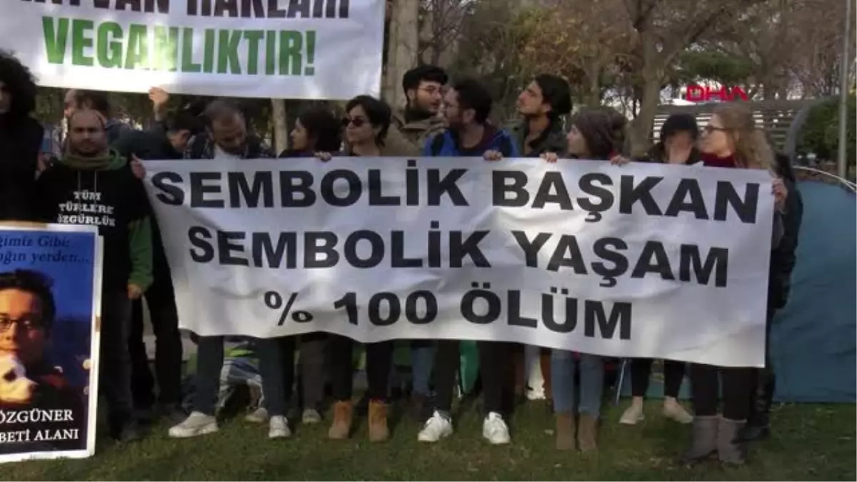 İbb önündeki fayton protestosu devam ediyor