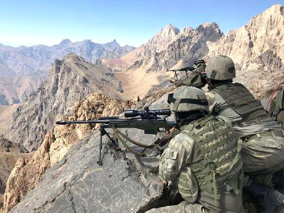 Irak\'ın kuzeyinde 2 terörist etkisiz hale getirildi