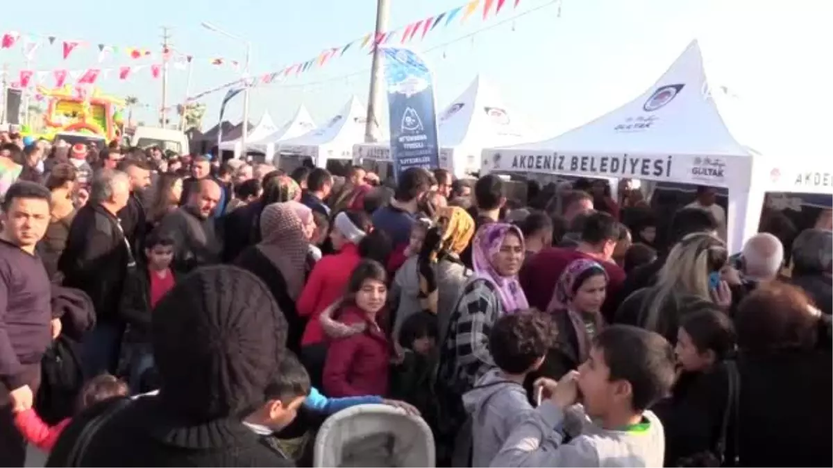 "Karaduvar Balık Festivali"nde 2 ton balık pişirildi