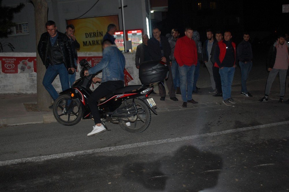 Malkara\'da motosiklet kazası: 1 yaralı