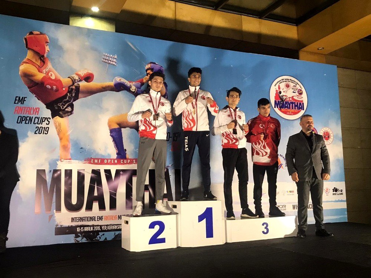 Muaythai turnuvasında Avrupa ikincisi oldu
