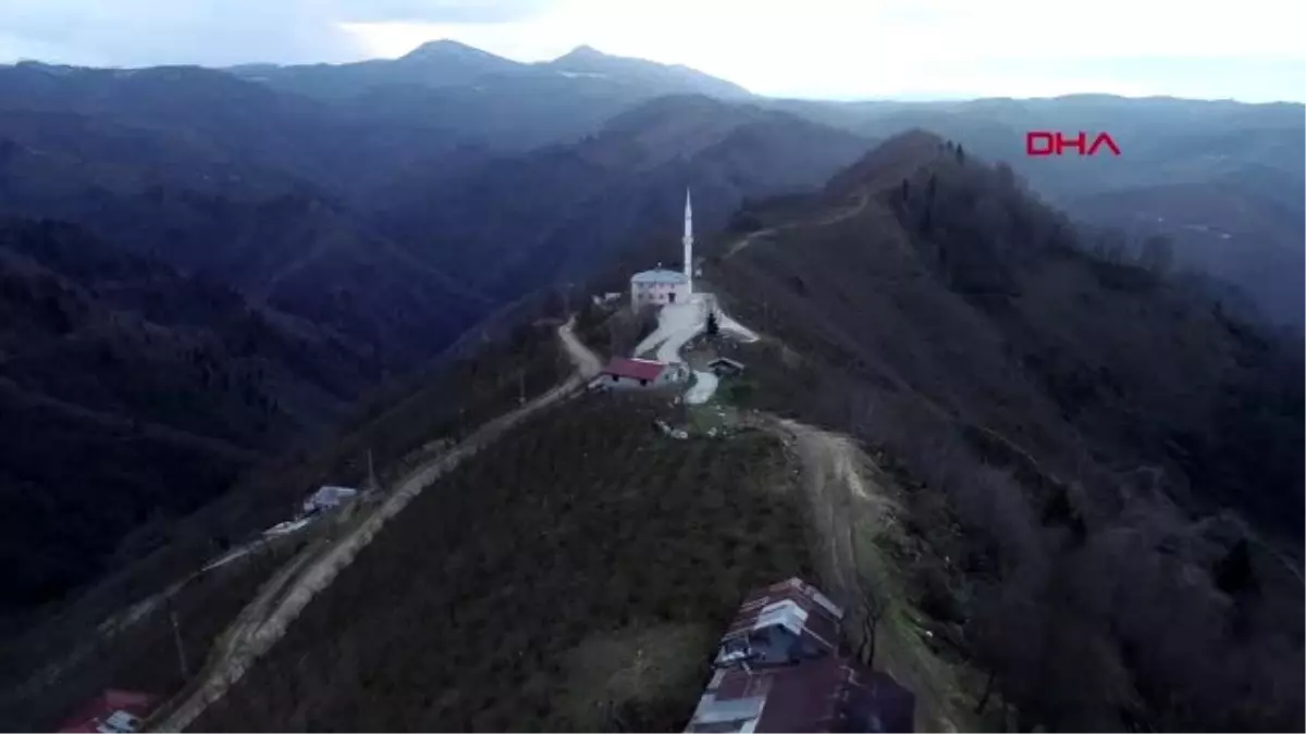 Ordu karadeniz\'de kış geldi, köyler boşaldı