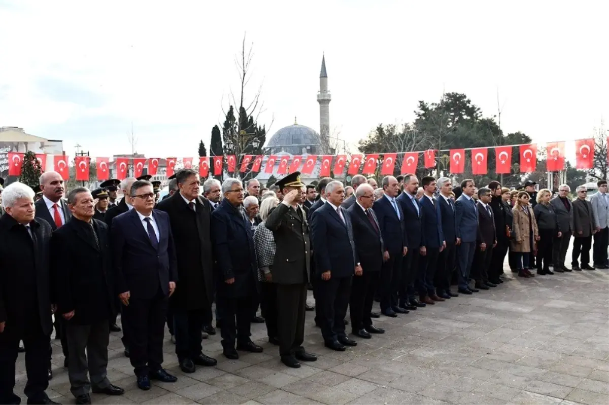 Vatan şairi Namık Kemal anıldı