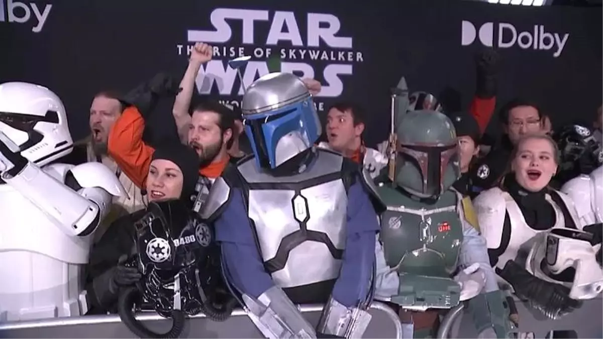 Yıldız Savaşları\'nın 9. The Rise of Skywalker, dünya prömiyerini yaptı
