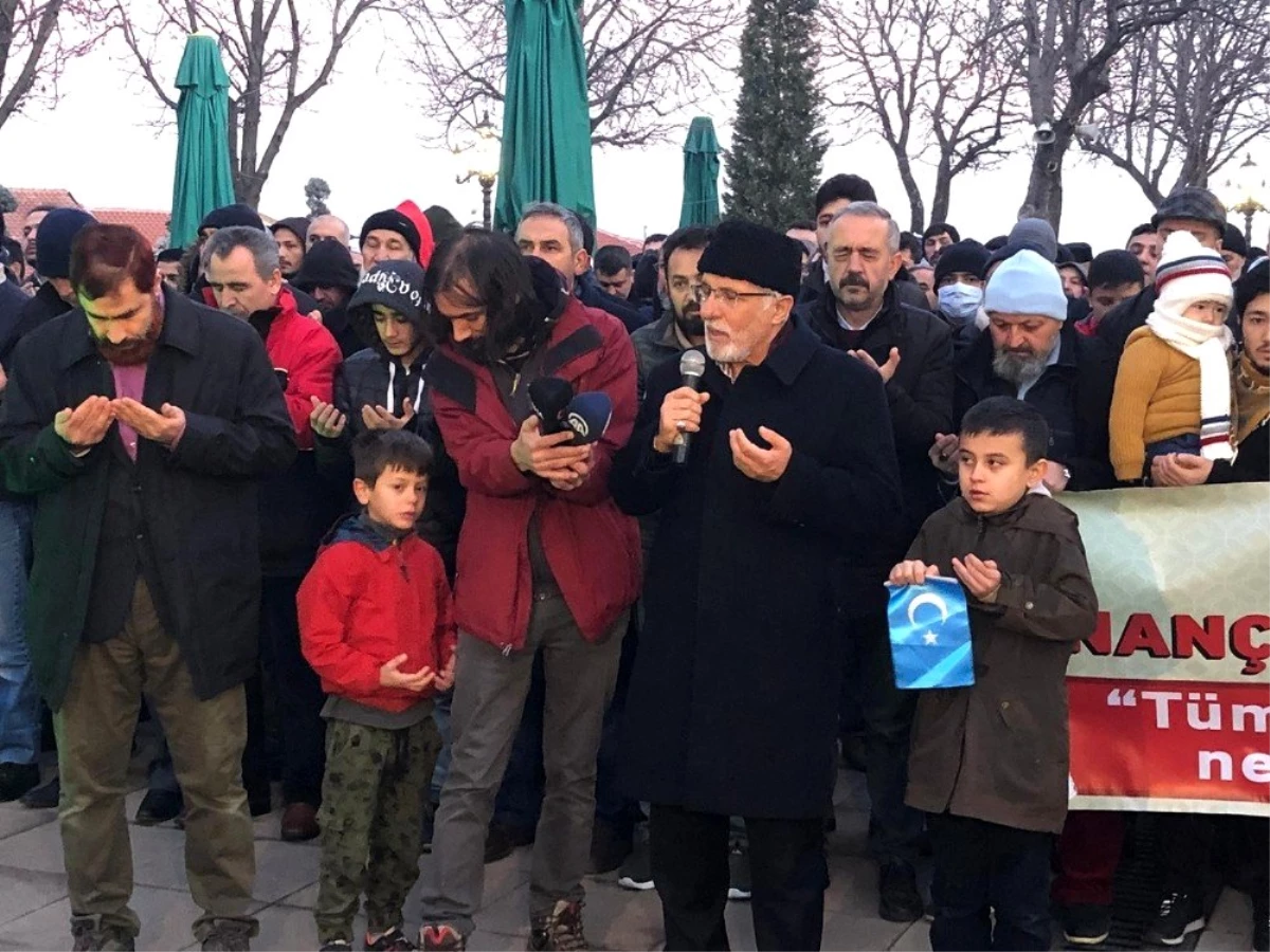 Ankara\'da Doğu Türkistan için dua edildi