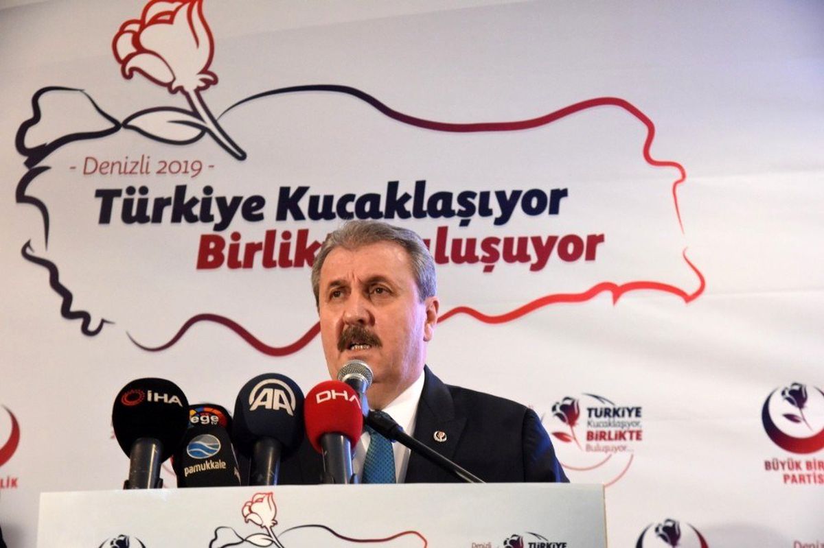 BBP Genel Başkanı Destici\'den \'Asgari Ücret\' açıklaması Açıklaması