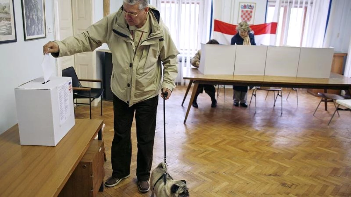 Hırvatistan\'da cumhurbaşkanlığı seçimi: Çıkış anket sonuçlarına göre muhalif aday Milanovic önde
