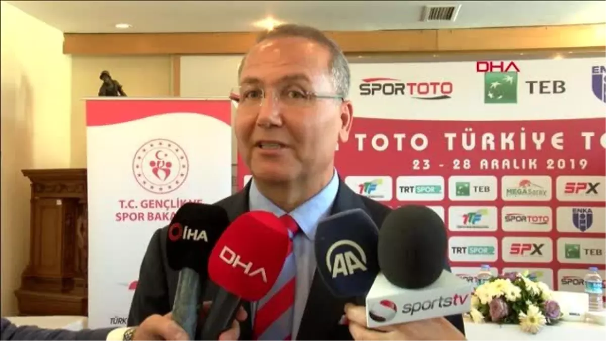 Spor spor toto türkiye tenis ligi\'nin kura çekimi yapıldı