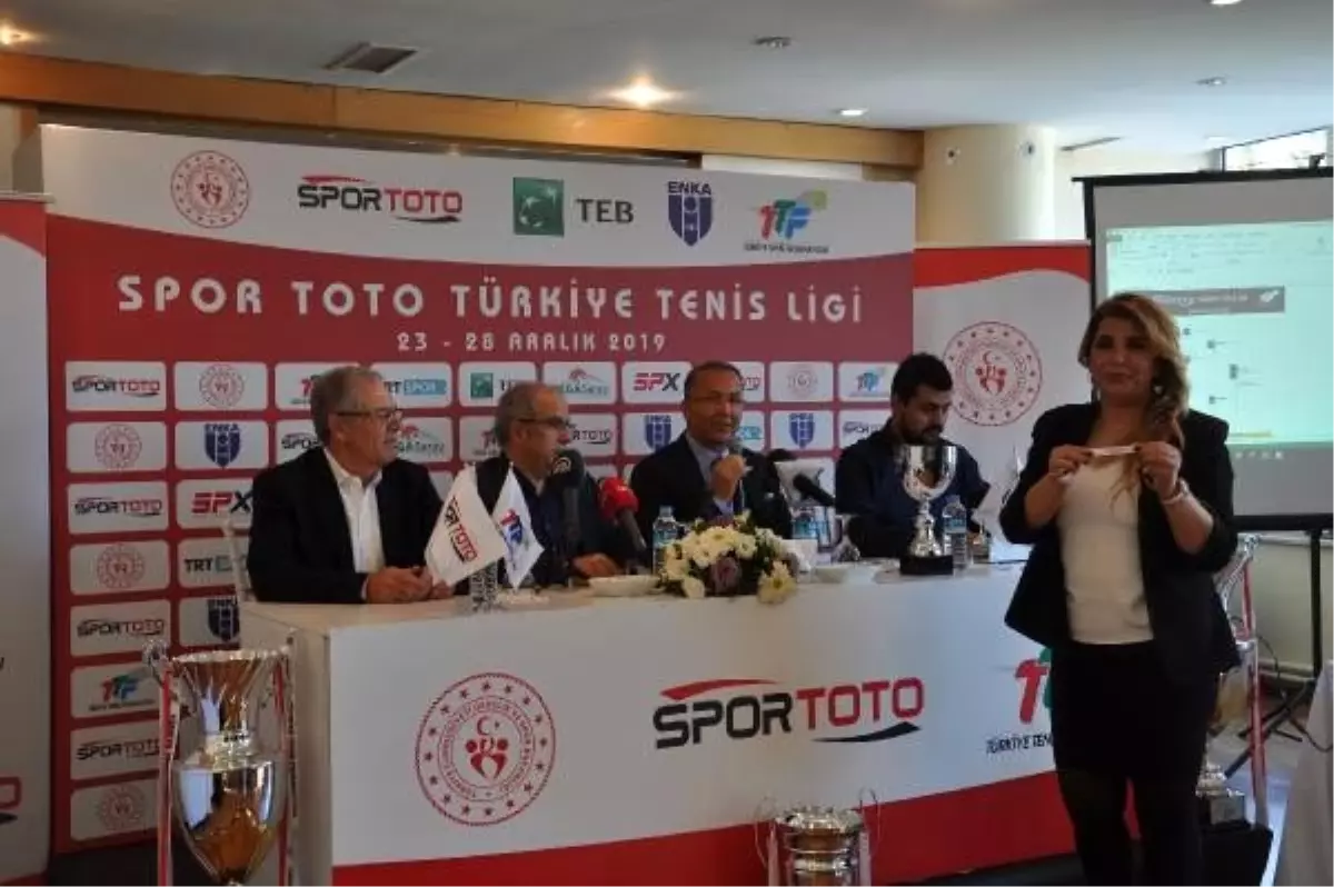 Spor Toto Türkiye Tenis Ligi\'nin kura çekimi yapıldı