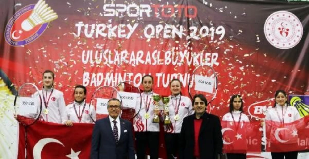 Türkiye, Uluslararası Badminton Turnuvası\'nda 10 madalya kazandı