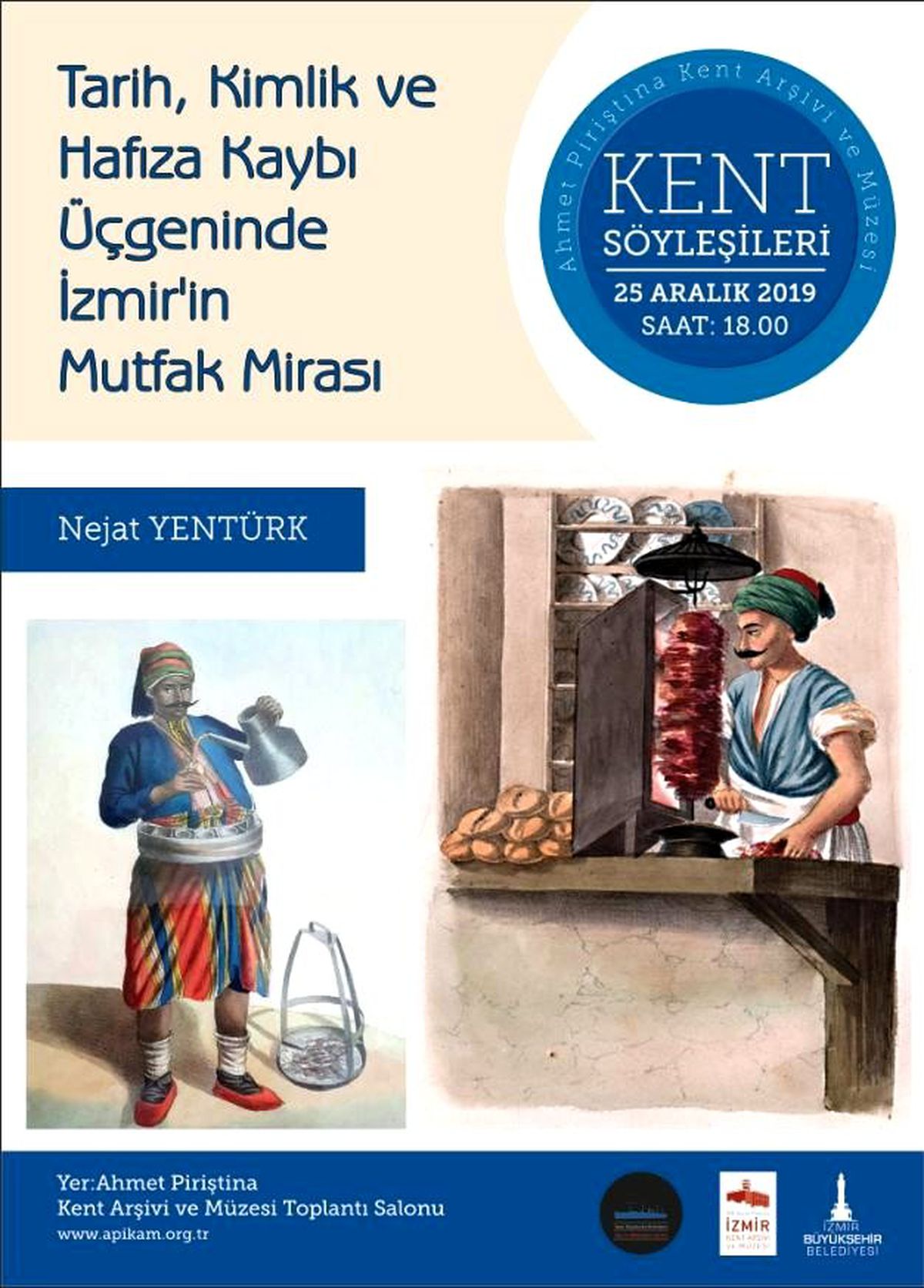 APİKAM\'da "İzmir Mutfağı" söyleşisi
