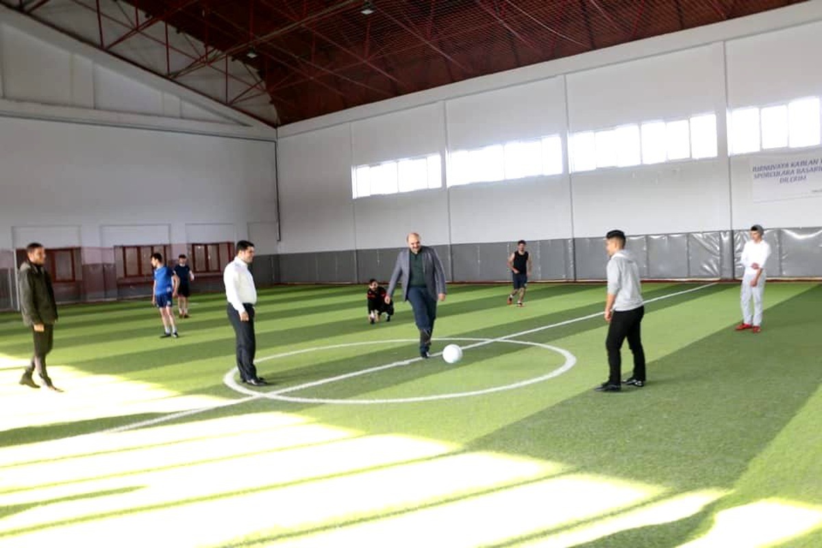 Aziziye\'de Gençlerin Futbol Turnuvası