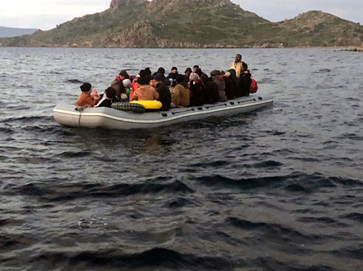 Bodrum\'da 31 düzensiz göçmen yakalandı