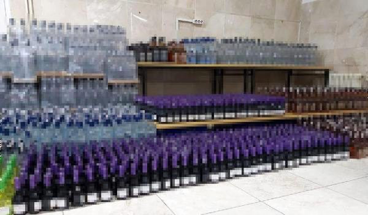 Denizli\'de yılbaşı öncesi 2 bin 500 şişe sahte içki ele geçirildi
