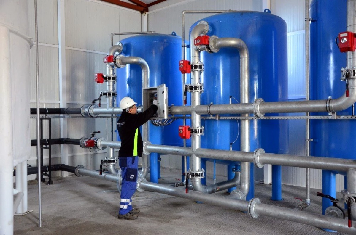 Dikili\'de paket içme suyu arıtma tesisi açıldı