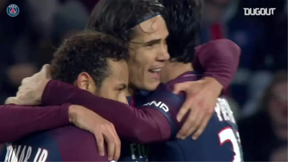 Edinson Cavani\'nin PSG\'deki En İyi Anları