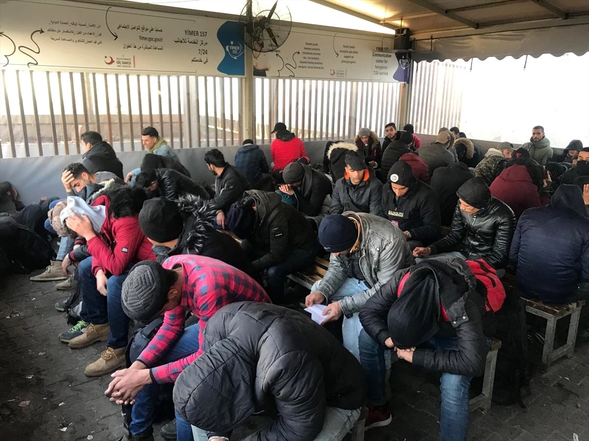 Edirne\'de 178 düzensiz göçmen yakalandı