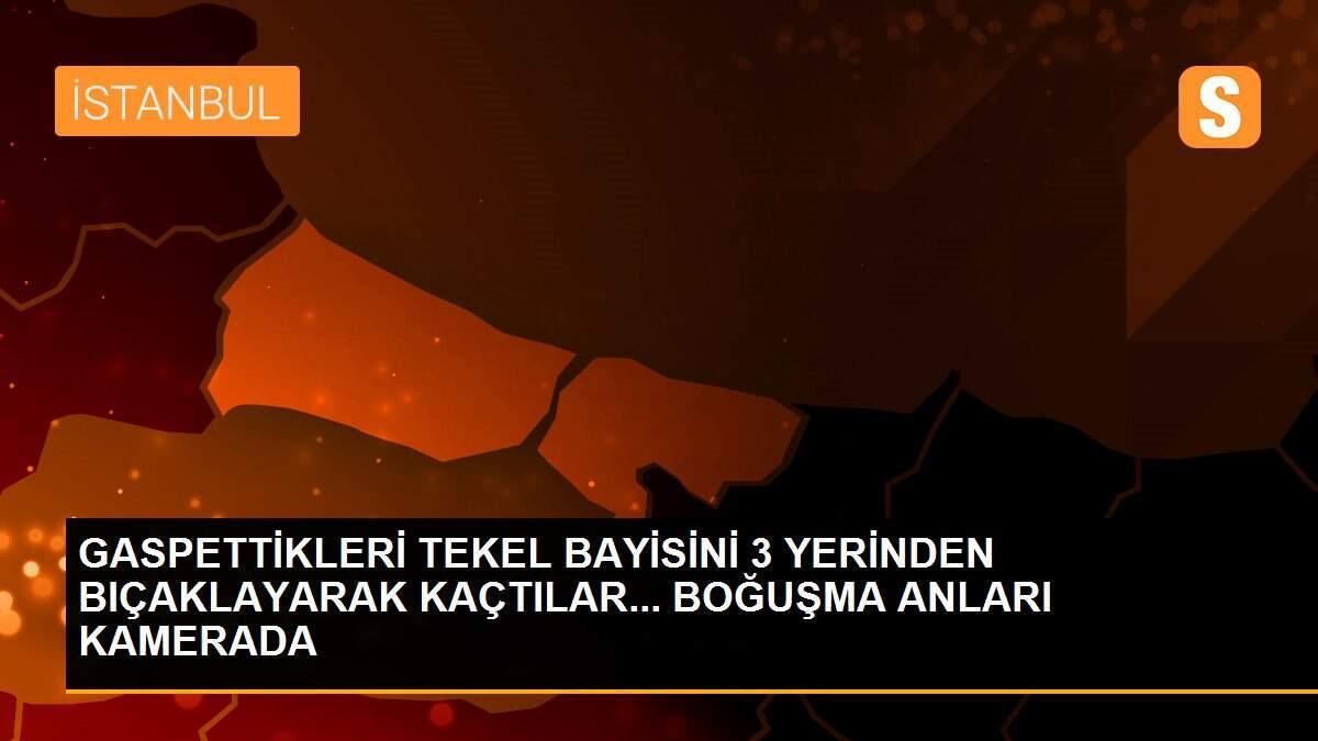 GASPETTİKLERİ TEKEL BAYİSİNİ 3 YERİNDEN BIÇAKLAYARAK KAÇTILAR... BOĞUŞMA ANLARI KAMERADA