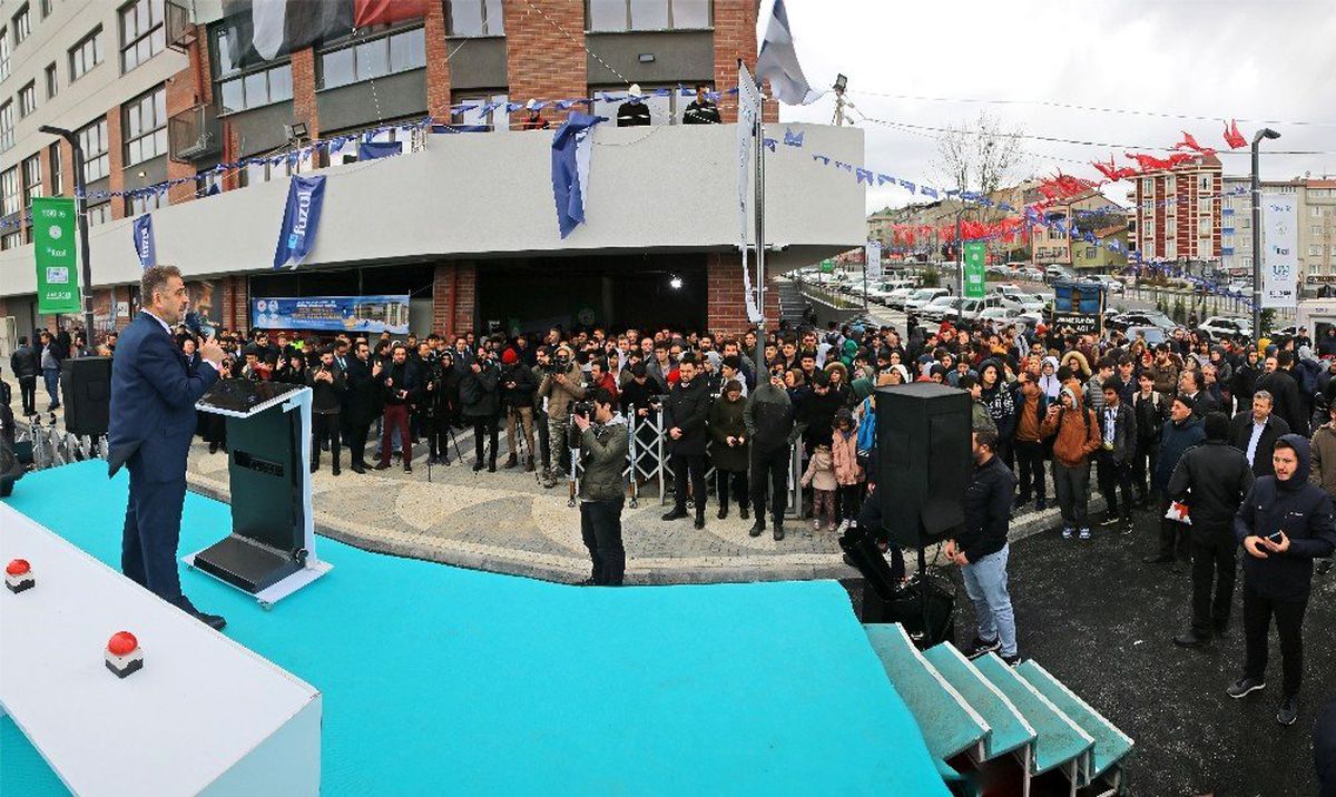 Gaziosmanpaşa\'da 32 derslikli okulun temeli atıldı