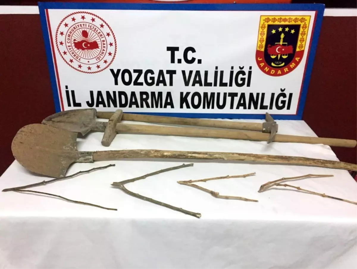 Jandarma\'dan kaçak kazıya suçüstü