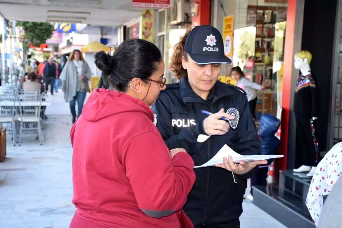 Ortaca emniyetinden anket çalışması