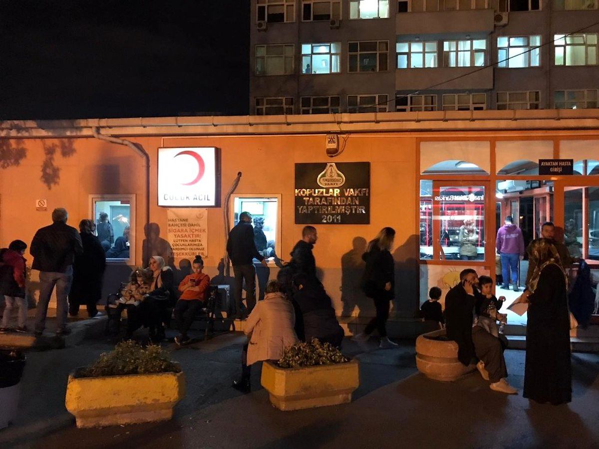 (Özel) Çocuk acil servisleri hava şartları nedeniyle doldu taştı