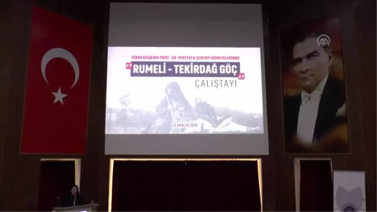 "Rumeli-Tekirdağ Göç" Çalıştayı düzenlendi