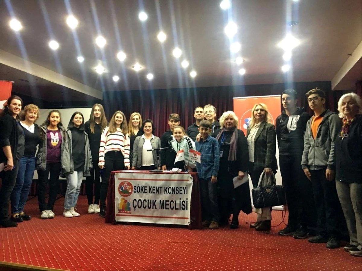 Söke çocuk ve engelli meclislerinde seçim heyecanı