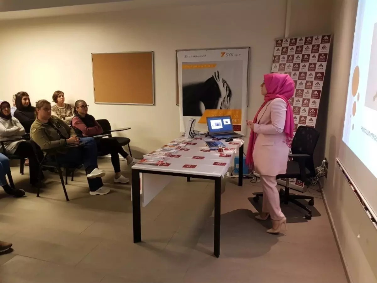 SYK çalışanlarına "aile ve toplumda şiddet" eğitimi
