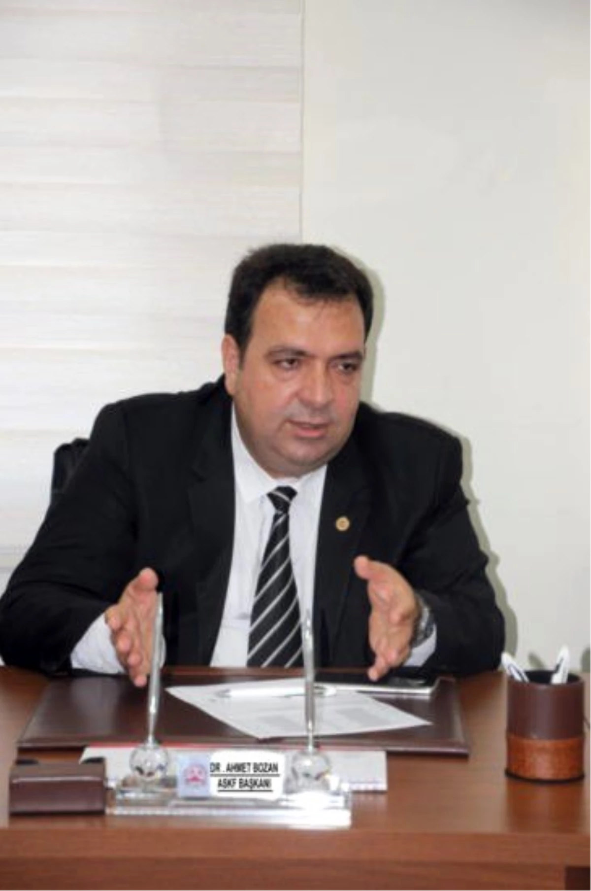 ASKF Başkanı Bozan: "İlk yarı maçları çekişmeli geçti"