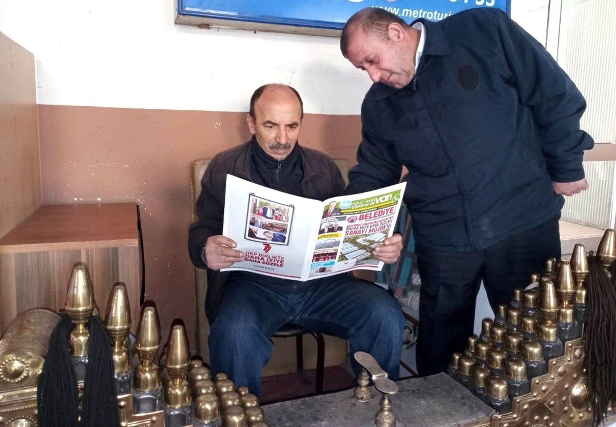 Bafra Belediye Bülteni okurlarıyla buluştu