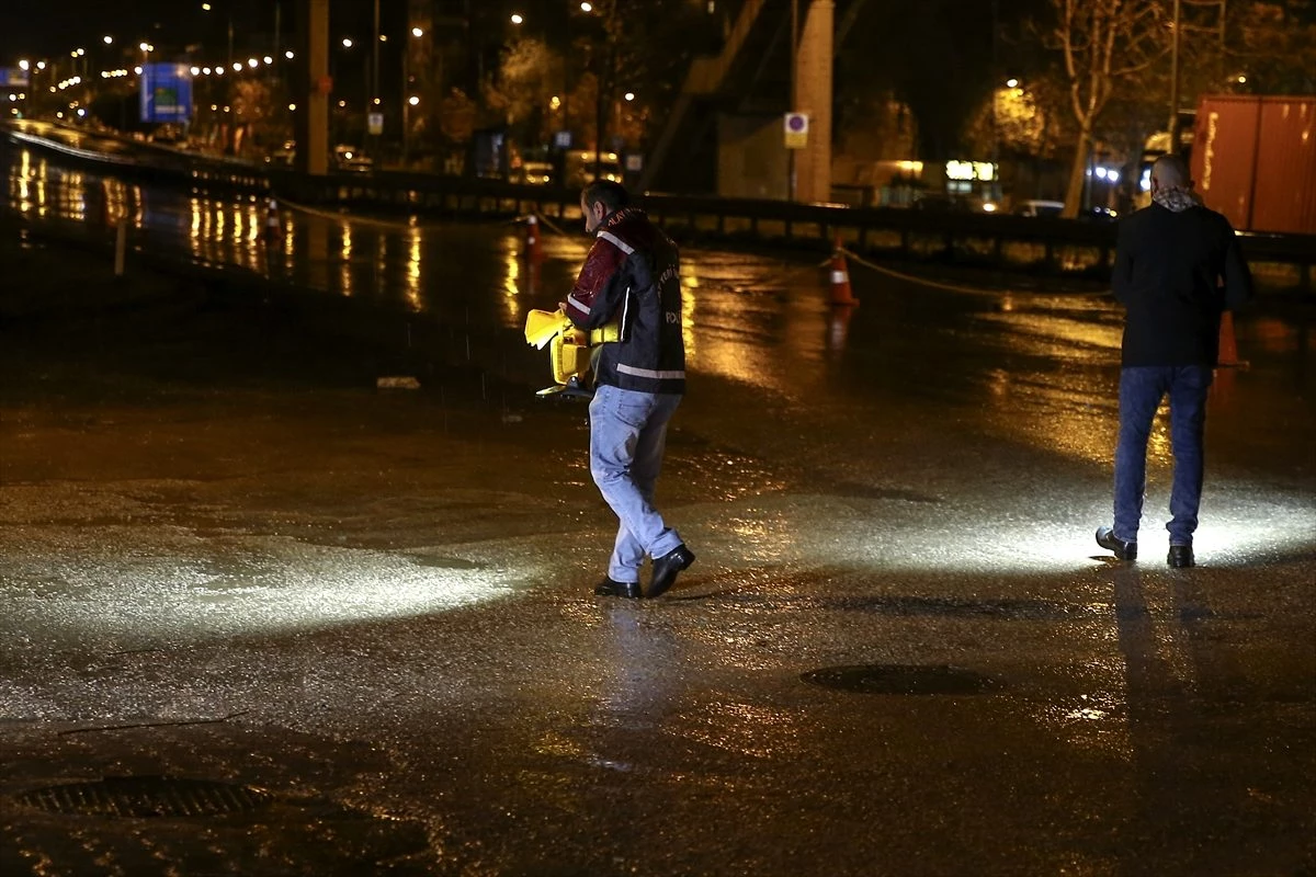 Büyükçekmece\'de silahlı saldırı: 1 bekçi yaralandı