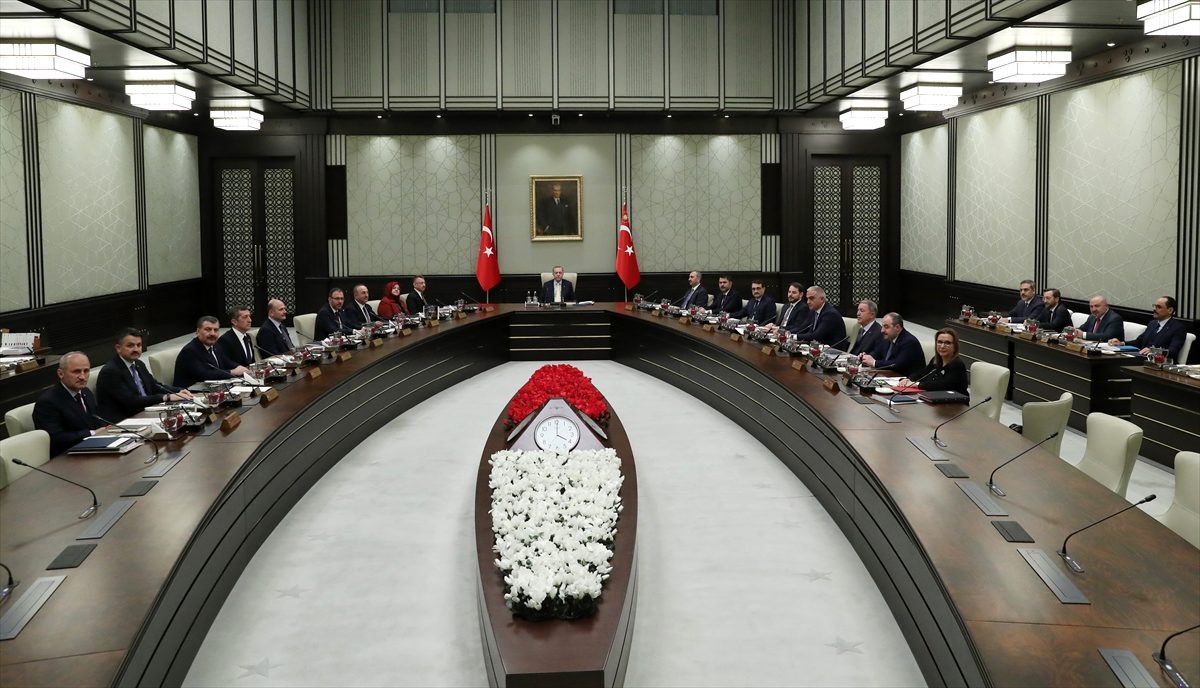 Cumhurbaşkanlığı Kabinesi toplandı